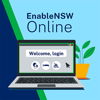 EnableNSW Online logo